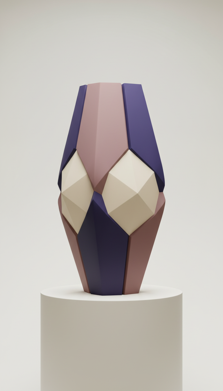 Algorithmic 3D-Printed Decorative Vase